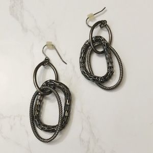 Urbanite dangle earrings